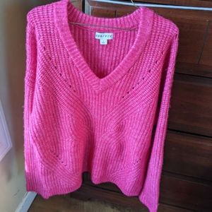 Pink ava-viv sweater